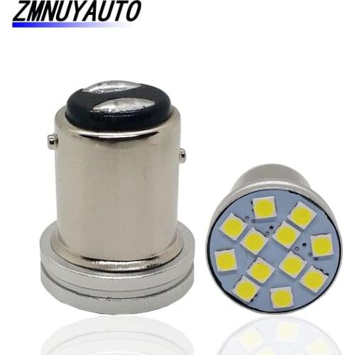 2PCS P21/5W LED 1157 BAY15D Led Bulb 1156 BA15S BAU15S P21W PY21W Led 12SMD 3030 R5W Car Signal Lamp DRL Auto Lights 12V