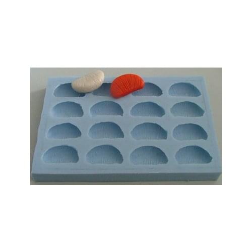 3D orange silicone fandont mold orange Silica gel moulds Chocolate molds fruit candy mould cake baking decoration tools