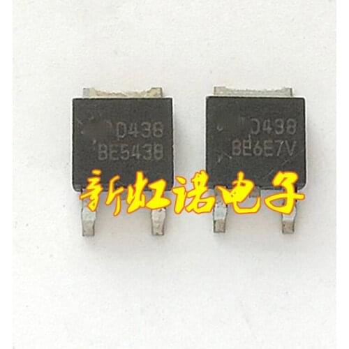 5Pcs/Lot New Original D438 AOD438 LCD Power MOS Tube TO252 Packages Integrated circuit Triode In Stock