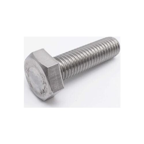 50Pcs M5 M6 Bolts Hex Head Cap Screws Stainless Steel 304 DIN933 Metric