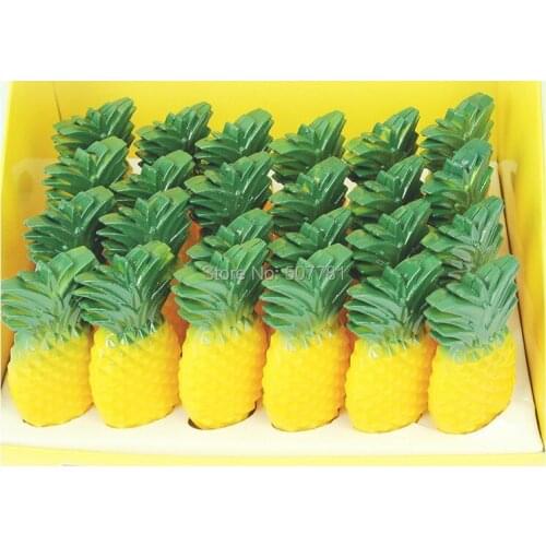 [Free shipping] NEW !Fruits pens Personality pen pineapple pen,30pcs /lot could with customer' logo