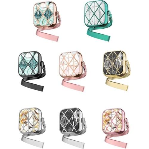 For Airpods pro 2 3 Earphone Case with lanyard marble For Air Pods 2 3 Pod case Wireless Bluetooth Charging Box Bag