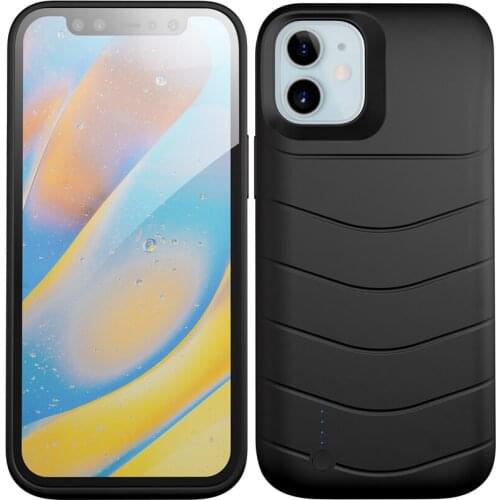 Battery Charger Cases For iPhone 12 Pro Max 12 Pro Battery Case External Charging Cover For iPhone 12 12 Mini Power Bank Cases