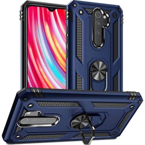 For Xiaomi Redmi Note 8 pro Case Redmi Note 8 pro Armor Rugged Bumper Military Shockproof Magnetic Holder Ring Case Cover