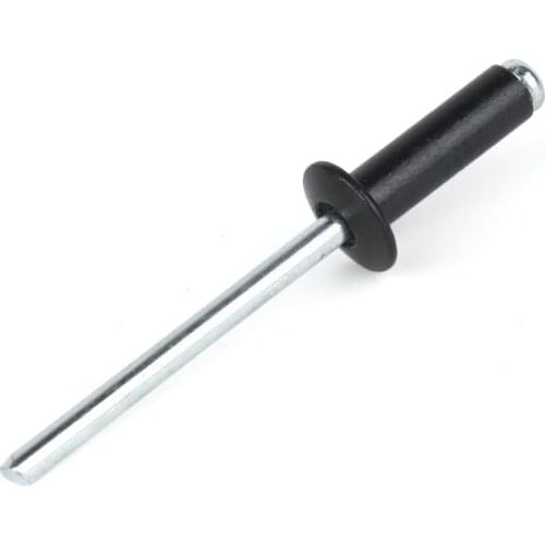 Black Round Head Pop Rivets Open Blind Dome Head M3.2 M4