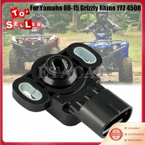 1pc High quality TPS Throttle Position Sensor 3B4-85885-00 Fits For Y-amaha Grizzly Rhino 2008 2009 2010 2011 2012 2013 2014