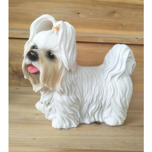 European Simulation Animal Cute Puppy Lion Dog Piggy Bank Resin Accessories Home Livingroom Table Sculpture Decoration Crafts