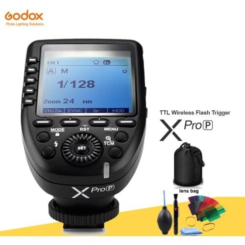 Godox Xpro-P Trigger Transmitter TTL II 2.4G Wireless X system High-speed with Big LCD Screen for Pentax K-1/645Z/K70,K50 K3 etc
