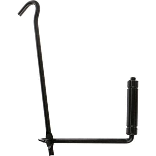 Car Metal Handle Scissors Jack Wrench Auto Truck Black Durable Wheel Repair Tool