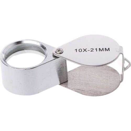 Mini Triplet Jeweler Eye Loupe Magnifier Magnifying Glass Jewelry Diamond Hot