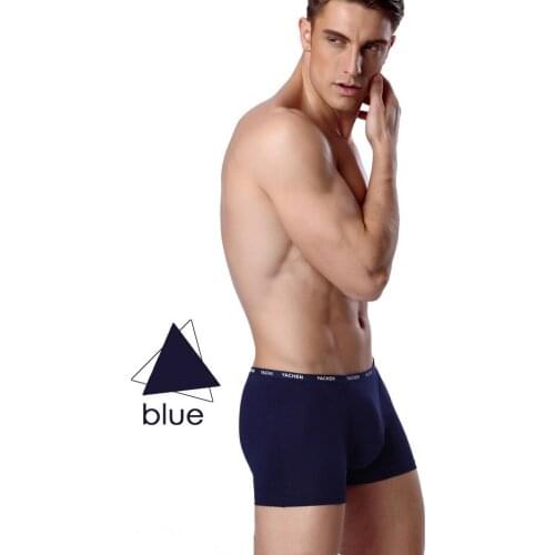 5 Colors Male Panties Sexy Underwear Men Boxers Top Quality Modal Black Underwear Shorts Men Boxer Blue Los hombres boxeador