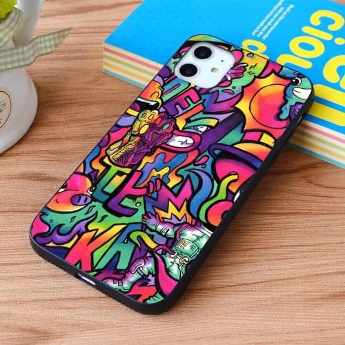 For iPhone C H A M E L E O N Soft TPU border Apple iPhone Case