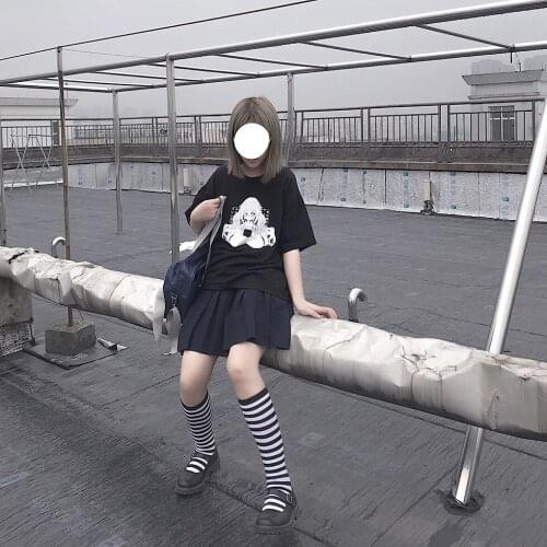 Женские свободные футболки Neko Para China At AliExpress