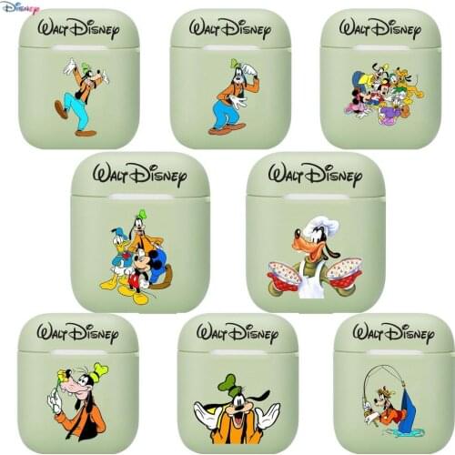 2021 New Disney Goofy Soft Silicone Cases For Apple Airpods 1/2 Protective Case Bluetooth Wireless Earphone Cover For Apple Air