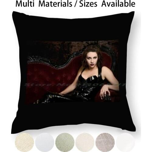Hot Sexy Fetish Erotic Latex Woman Bdsm Design Pillow Case Throw Pillow Cover Cotton Linen Flax Femdom Dominatrix Mistress