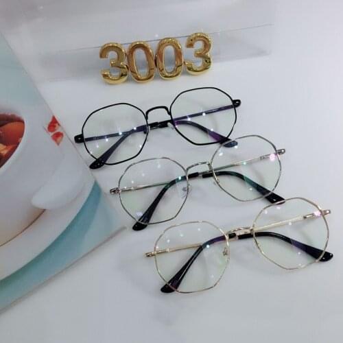 Big Frame Octagonal Anti-blue Light Glasses Frame Oversized Computer Eyewear Frame Women&Men Square Optical Glasses Eyeglasses