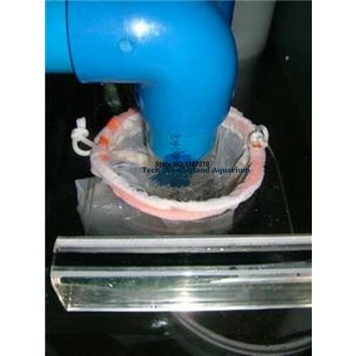 BM Replacement Pre filter Sock for Aquarium Tank Blue/Red