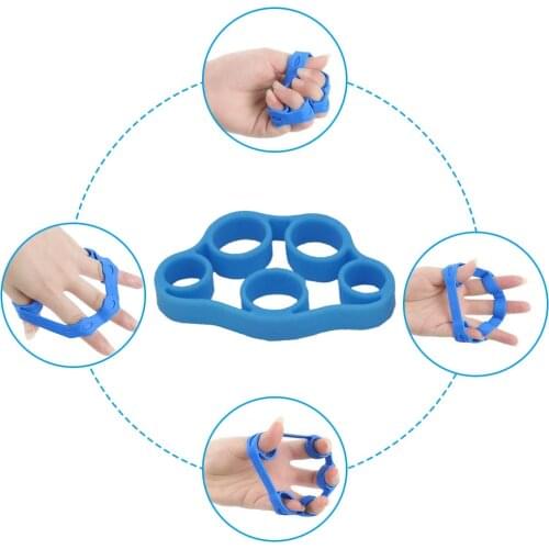 1Pc Finger Gripper Stretcher silicon finger Resistance Bands Hand Extensor Exercise Strength Trainer Set Fitness Equipment