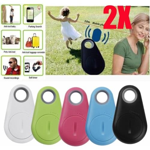 GPS Tracker Alarm Anti-Lost Theft Device Bluetooth Remote Smart tag Trace Car Gps For Dogs Kids Location Phone Key Finder 20Mar