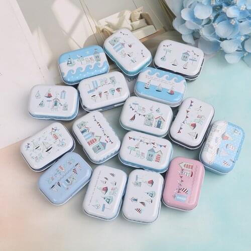 7Day Weekly Storage Pill Case Organizer Tablet Box Mini Cute Medicine Health Care Pill Box Colorful Mini Tin Box