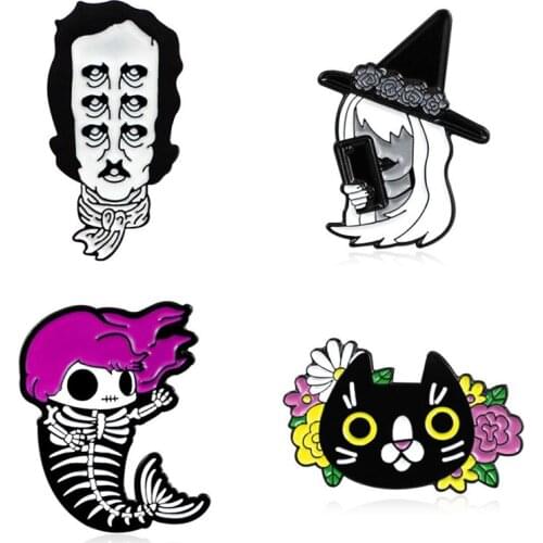 Anime Badges Pins Enamel Brooches For Clothes Womens Cute Brooch Anime Pin Enamel Badges On Backpack Cartoons Avatar Badges Pin