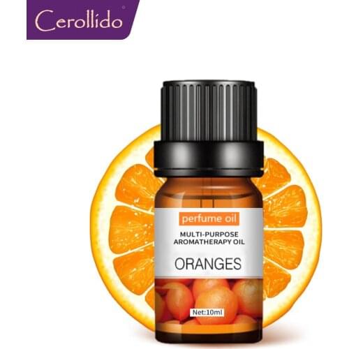 Orange Perfume Oil Essential Oil 10ml For Diffuser Aromatherapy DIY Soap Making Fresh Air Jasmine Lily Lavender