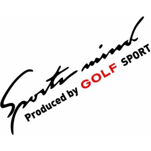 Car Waterproof Vinyl Sticker Window Bumper Rear Trunk Decal Accessories For VW Volkswagen Golf 6 4 5 7 GLX SE TDI GTI Sport