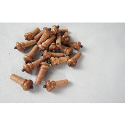 Viola part,10pcs of great rosewood viola endpins, ebony decoration