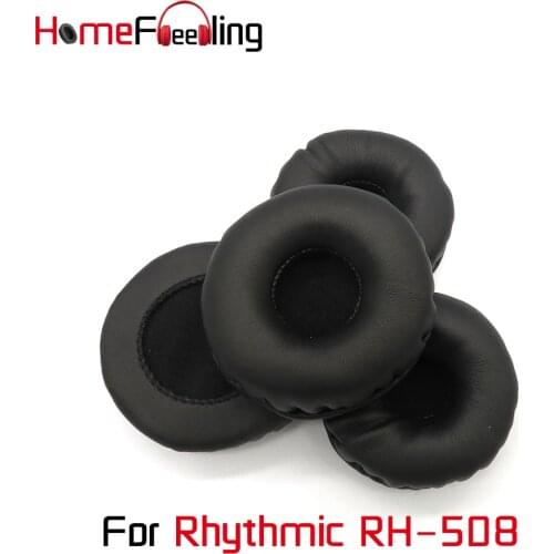 Homefeeling Ear Pads For Rhythmic RH-508 Earpads Round Universal Leahter Repalcement Parts Ear Cushions
