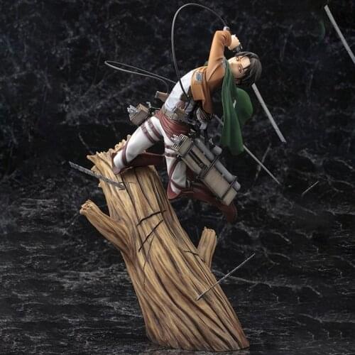ARTFX J Attack on Titan Levi Renewal PVC Action Figure Stand Anime Figure JapaneseCollectible Model Doll Gift