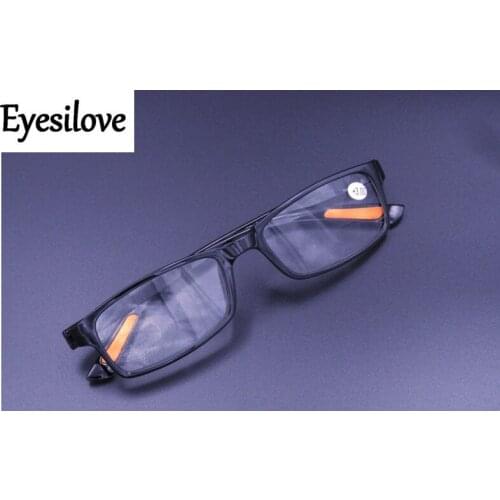 Eyesilove 20pcs/lot cheap Ultralight Anti Fatigue TR90 Reading Glasses Men Women plastic Presbyopic Eyeglasses +1.00 to +4.00