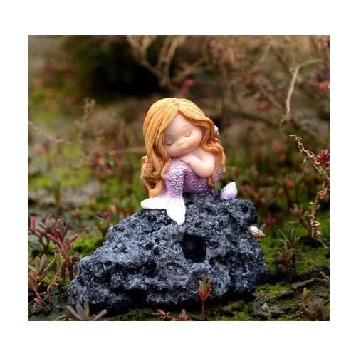 Mermaid rock candle mould Silicone molds soap mold handmade soap molds mermaid silica gel die Aroma stone moulds