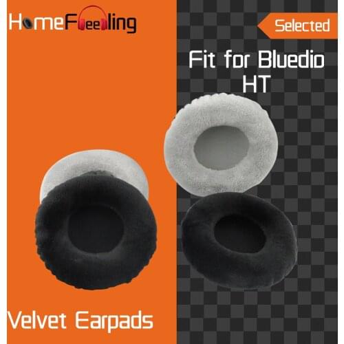 Homefeeling Earpads for Bluedio HT Headphones Earpad Cushions Covers Velvet Ear Pad Replacement