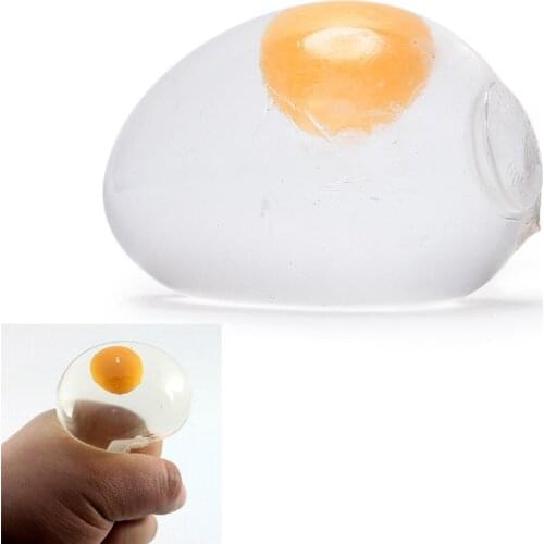 Stress Relief Toys Anti Stress Ball Venting Balls Novelty Fun Splat Eggs Squeeze Stresses Reliever Toys Christmas Party gifts