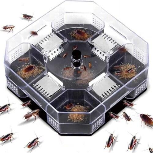 1pc Cockroach Trap Fifth Upgrade Safe Efficient Anti Cockroaches Killer Plus Large Repeller No Pollute For Home Office Kitchen