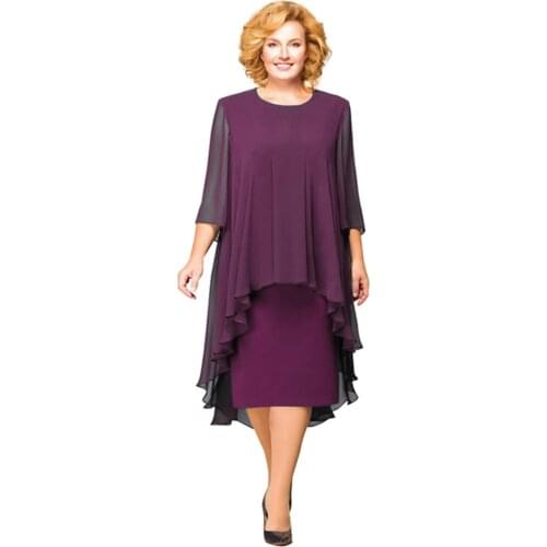 2 PCS Mother Of The Bride Dress Women Wedding Suit With Front Short Behind Long Jacket Womens Suit Custom Dress Formal Dresses