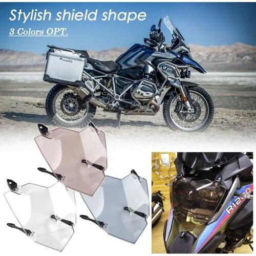 For BMW R1200GS R 1200 GS LC ADVENTURE ADV 2013 2014 2015 2016 2017 2018 Motorcycle Headlight Guard Cover Protector Transparent