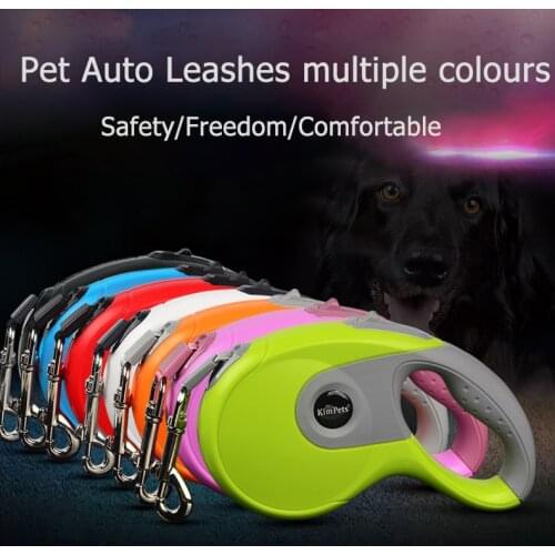 8M Pet Running Walking Extending Lead Large Dog Leash 50kg/40/10 Retractable Leading 3/5/8 meters Automatic Big Dog Leashes Rope