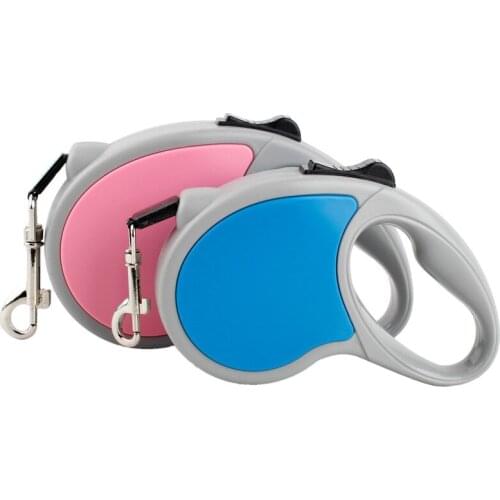 Dog Retractable Leashes 3M/5M Automatic Leash Rope Puppy Medium Pets Cat Auto Leading Polyester Webbing Colorblock ABS