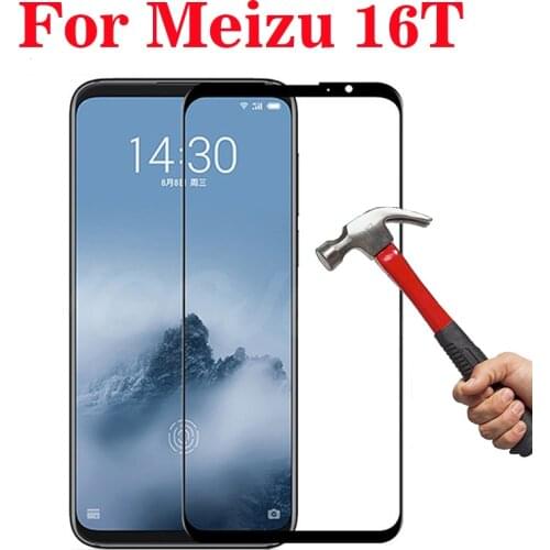 Full Cover Full Glue Tempered Glass For Meizu 16T Screen Protector protective film For Meizu 16t glass