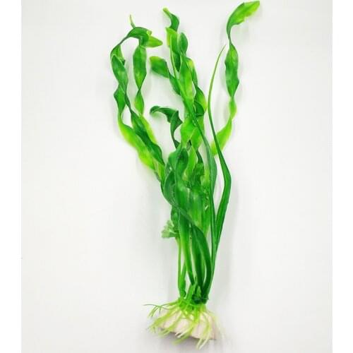 1pc Aquarium Simulation Grass Fish Tank Decoration Landscape Plant Fake Fish Grass Strip Water Kelp Grass