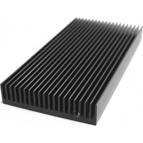 1pcs Aluminum heatsink LED heatsink 48x11-100mm heat sink Aluminum profiles Aluminum color Chassis radiator