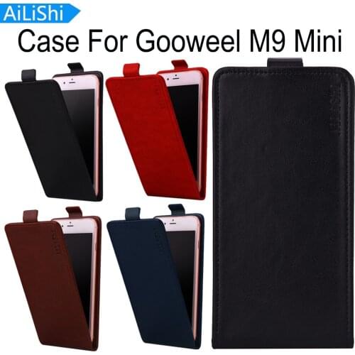 AiLiShi For Gooweel M9 Mini Case Luxury Protective Cover Skin Up And Down Flip Hot Sale PU Leather Case With Card Slot