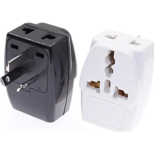 Australia New Zealand Travel Adapter (Type I), Convert Universal To AU/CN/NZ Power Plug 1To 3 Receptable Outlet Adapter