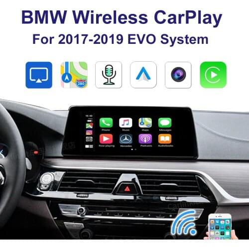 Wrieless Car Carplay Android Auto Mirror For 2019BMW EVO system X3 X1 F48 3Series F30 F31 4Series F32 F33 5Series G30 7Serie