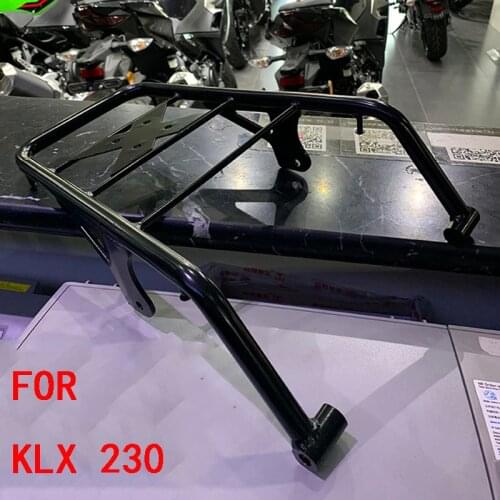 Motorcycle Rear Luggage Rack Rear Fender Luggage Rack Cargo Saddlebag Holder Shelf Bracket For Kawasaki KLX230 KLX 230