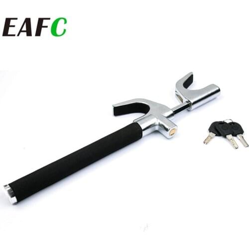 Car anti theft lock Steering Wheel Lock Auto Steering Wheel Lock High Safety Adjustable U Shape Anti-Theft Lock For SUV Truck