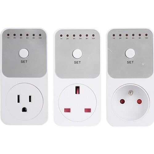 Digital Time Switch Timer With UK EU Socket Weekly Programmable Electronic Digital Timer Switch LCD Display