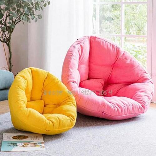 Personality lazy sofa single bean bag recliner small apartment bedroom bay window cute girl heart girl tatami