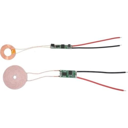 Taidacent 10mm Range 5V Power Supply 600mA Output Copper Coil Wireless Inductive Electric Toothbrush Charging Usb Charger Module